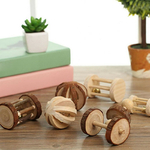 Mignon-naturel-lapins-en-bois-jouets-pin-halt-res-monocycle-cloche-rouleau-jouets-m-cher-pour