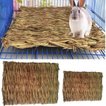 Polym-res-m-cher-pour-petits-animaux-coussin-de-lit-en-paille-naturelle-accent-de-lit