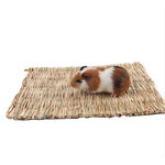 Polym-res-m-cher-pour-petits-animaux-coussin-de-lit-en-paille-naturelle-accent-de-lit