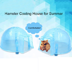 Cool-Summer-Pet-Jos-for-Hamster-SLaura-rel-Arch-Cooling-Down-Plastic-House-Small-Animal-Jos