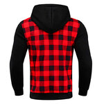 Blouson-aviateur-carreaux-manches-longues-pour-hommes-manteau-coupe-vent-cardigan-capuche-fermeture-clair-mince-d