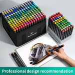 Marqueurs-d-art-pour-croquis-de-manga-stylo-feutre-CC-pinceau-pour-touristes-ensemble-de-dessin