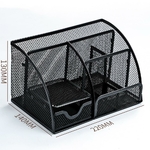 Porte-stylo-de-bureau-avec-7-compartiments-bo-te-de-rangement-en-m-tal-support-de