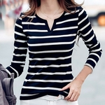 T-shirt-ray-manches-longues-pour-femmes-tunique-en-lin-pour-femmes-chemises-baggy-grande-taille