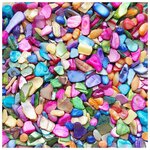Carreaux-de-mosa-que-cr-atifs-en-forme-de-coquillage-mosa-que-de-charbon-bricolage-en