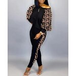 Ensemble-deux-pi-ces-pour-femmes-surv-tement-d-contract-manches-longues-pantalon-de-Sport-Streetwear