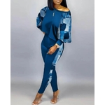 Ensemble-deux-pi-ces-pour-femmes-surv-tement-d-contract-manches-longues-pantalon-de-Sport-Streetwear