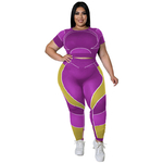 Ensemble-deux-pi-ces-pour-femme-haut-et-pantalon-courts-grande-taille-surv-tement-jogging-tenue