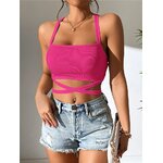 Haut-caraco-en-tricot-c-tel-pour-femme-haut-crois-dos-nu-monochromatique-club-f-te
