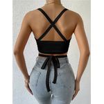 Haut-caraco-en-tricot-c-tel-pour-femme-haut-crois-dos-nu-monochromatique-club-f-te