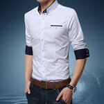 Chemise-formelle-manches-longues-pour-hommes-chemise-d-affaires-d-contract-e-chemise-de-bureau-mince