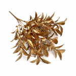 Plantes-artificielles-dor-es-et-argent-es-brillantes-mise-en-sc-ne-du-cuir-chevelu-d