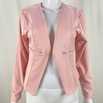 Femmes-Mode-Cardigan-Manches-sulfD-contract-Poche-Fermeture-clair-tremp-Veste-Printemps-Femme-Top-Automne-Professionnel