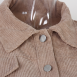Blouson-aviateur-court-manches-lanterne-pour-femmes-pardessus-vintage-v-tements-d-ext-rieur-en-velours