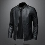 Blouson-en-cuir-PU-homme-slim-d-contract-la-mode-avec-col-montant-pour-motard
