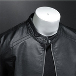 Blouson-en-cuir-PU-homme-slim-d-contract-la-mode-avec-col-montant-pour-motard