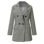 Manteau-sur-mesure-carreaux-pour-femmes-vestes-double-boutonnage-col-revers-boutonn-v-tements-pour-femmes