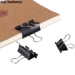 Pinces-relier-en-m-tal-noir-trombone-lettres-fournitures-de-bureau-attaches-de-fixation-notes-19mm