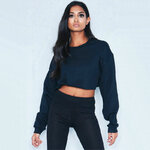 Sweats-capuche-manches-longues-pour-femmes-pull-d-contract-haut-court-pull-PVD-streetwear-la-mode
