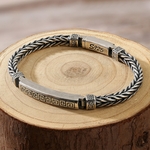 RetroSen-Bracelet-en-argent-Style-chinois-pour-hommes-r-tro-Punk-tendance-personnalit-cr-ative-bijoux