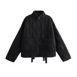 SLTNX-TRAF-Veste-Matelassurera-Col-Montant-pour-Femme-Manteau-Chic-Grandes-Poches-D-contract-Chaud-Hiver