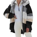 Manteau-d-Hiver-Chaud-en-Fausse-Fourrure-pour-Femme-Cardigan-Manches-sulf-Patchwork-Fermeture-clair-Poche
