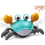 Jouets-pour-b-b-en-forme-de-crabe-rampant-avec-musique-jouets-musicaux-clairage-LED-pour