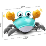 Jouets-pour-b-b-en-forme-de-crabe-rampant-avec-musique-jouets-musicaux-clairage-LED-pour