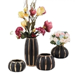 Vase-en-c-ramique-noir-dor-et-ray-pots-de-fleurs-modernes-d-coration-de-bureau