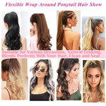 Queue-de-cheval-synth-tique-longue-pour-femme-postiche-boucl-e-naturelle-extensions-de-cheveux-flexibles