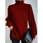 Pull-Col-Roul-Respirant-et-Chaud-pour-Femme-V-tement-D-contract-l-gant-Solide-la