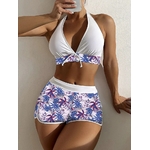Maillot-de-bain-sexy-imprim-floral-pour-femmes-ensemble-bikini-licou-culotte-taille-haute-boxer-tenue