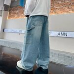 Jeans-cargo-jambes-larges-pour-gar-ons-pantalons-en-denim-pour-enfants-poches-adt-printemps-automne