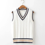 Pull-ray-col-en-V-pour-hommes-gilets-r-tro-style-preppy-simple-chic-d-contract