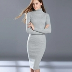 Pull-tricot-manches-longues-pour-femme-v-tement-moulant-Sexy-col-roul-collection-automne-et-hiver