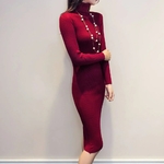 Pull-tricot-manches-longues-pour-femme-v-tement-moulant-Sexy-col-roul-collection-automne-et-hiver