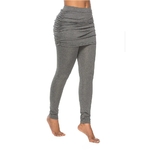 Faux-leggings-slim-deux-pi-ces-pour-femmes-pack-de-pantalons-hanche-pliss-e-jupe-pour