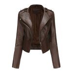 Veste-de-motard-en-similicuir-pour-femme-veste-zipp-e-manteau-de-moto-marron-automne-printemps