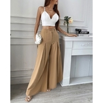 Pantalon-large-taille-haute-pliss-d-contract-pour-femme-temp-rament-v-tements-pour-femmes-nouvelle