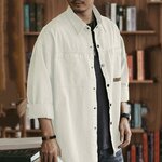 Chemise-r-tro-manches-longues-pour-hommes-chemises-surdimensionn-es-style-safari-vintage-d-contract-automne