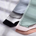 Culottes-100-coton-pour-femmes-sous-v-tements-confortables-et-sexy-slips-rayures-solides-cale-ons
