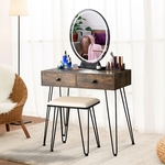 KingYee-coiffeuse-de-maquillage-3-couleurs-miroir-LED-mobilier-de-chambre-coucher-tabouret-de-maquillage-de