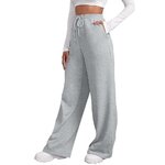 Pantalon-de-Yoga-Jambes-Larges-pour-Femme-V-tement-Confortable-Couleur-Unie-avec-Poches-la-Taille