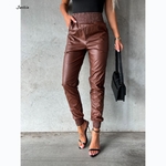 Pantalon-en-cuir-poches-serr-es-pour-moto-taille-haute-lastique-crayon-mince-surintendant-ser-tendance