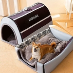Niche-Ferm-e-pour-Chien-et-Chat-Niche-Chaude-d-Hiver-Lit-de-Couchage-Doux-et