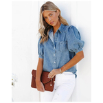 chemise-en-jean-maches-courtes-pour-femmes (1)