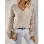 pull-col-en-v-et-manches-decorees-pour-femmes (1)