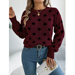 pull-a-pois-col-rond-pour-femmes (2)