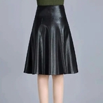 jupe-en-cuir-pu-pour-femme-jupe-pliss-e-longueur-genou-taille-haute-ligne-a-grande