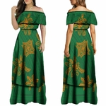 pacific-art-island-robe-longue-personnalis-e-pour-femme-motif-vintage-t